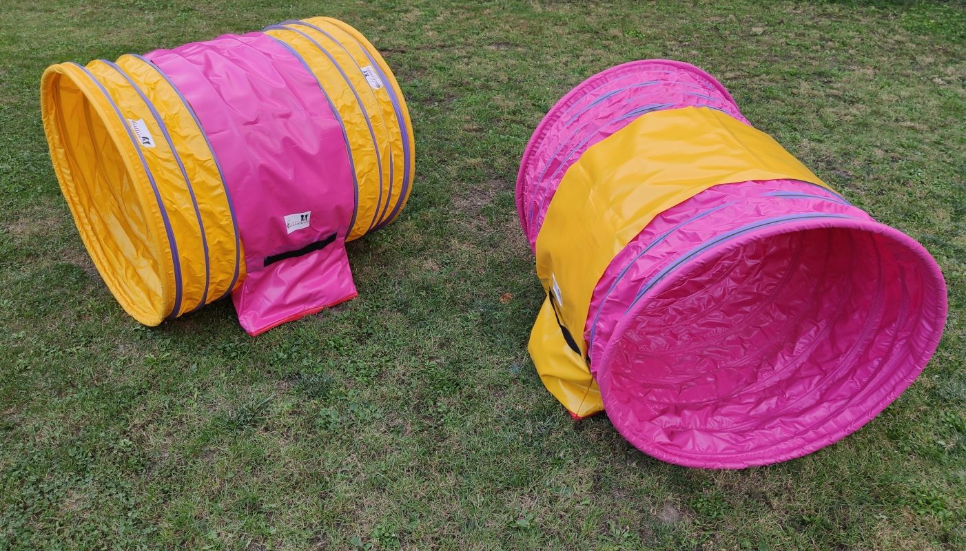 Hoopers Agility Tunnel Set “Profi”– orig. Callieway / Tunnelset (2 Stk. pro Packung) für Hoopers Hundesport "Profi"