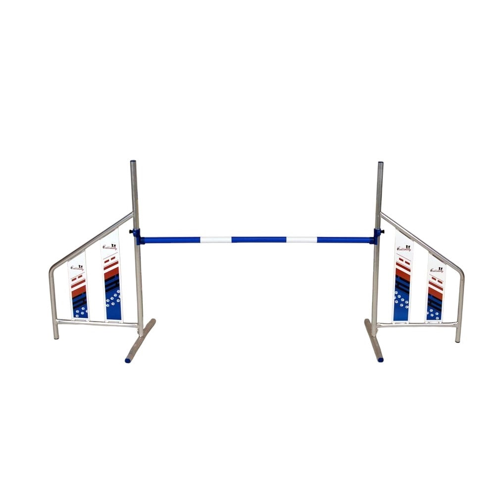 AGI JUMP Trophy – FCI-konforme Agility-Hürde aus Aluminium