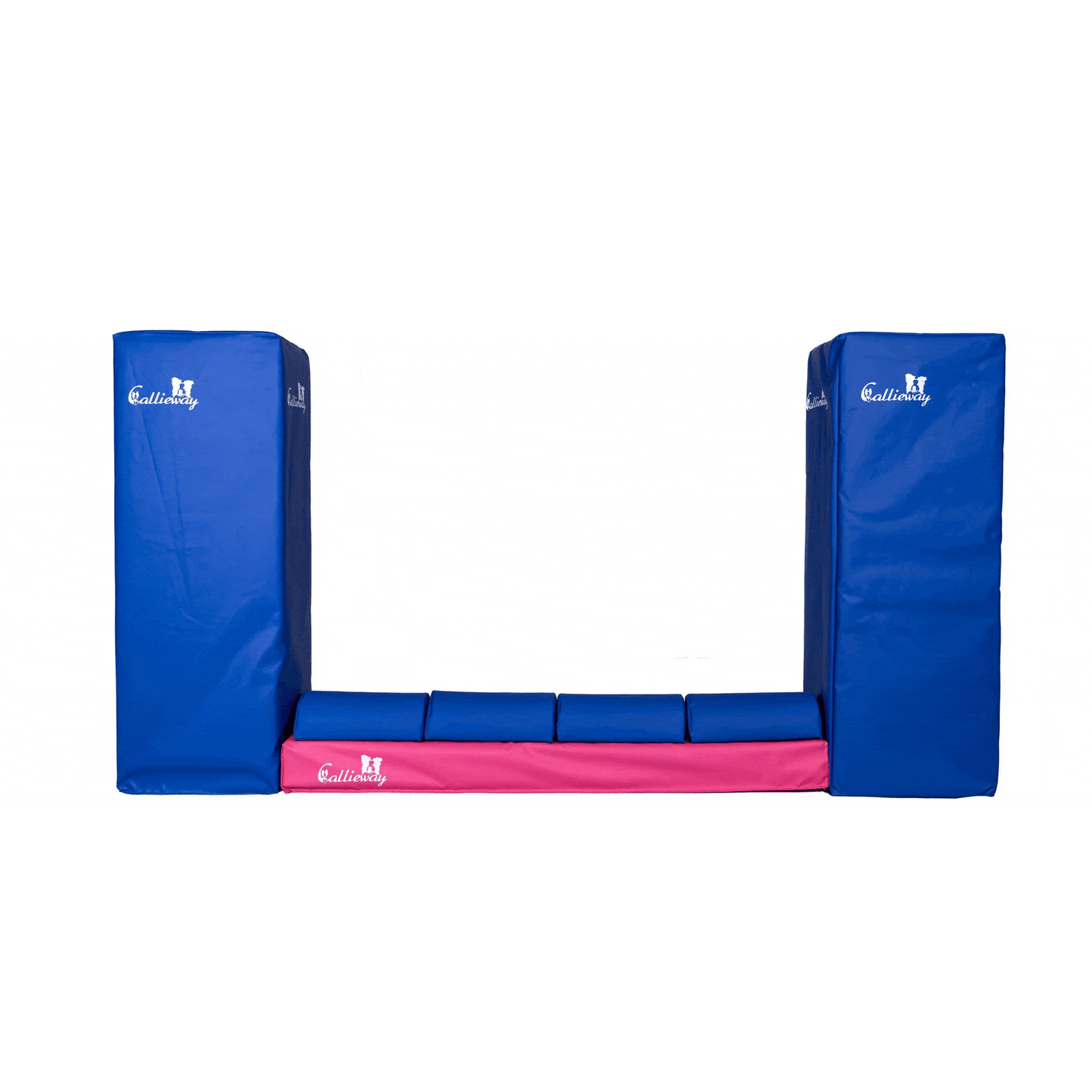 Callieway Agility Sprungmauer Pink Blau für Hundesport