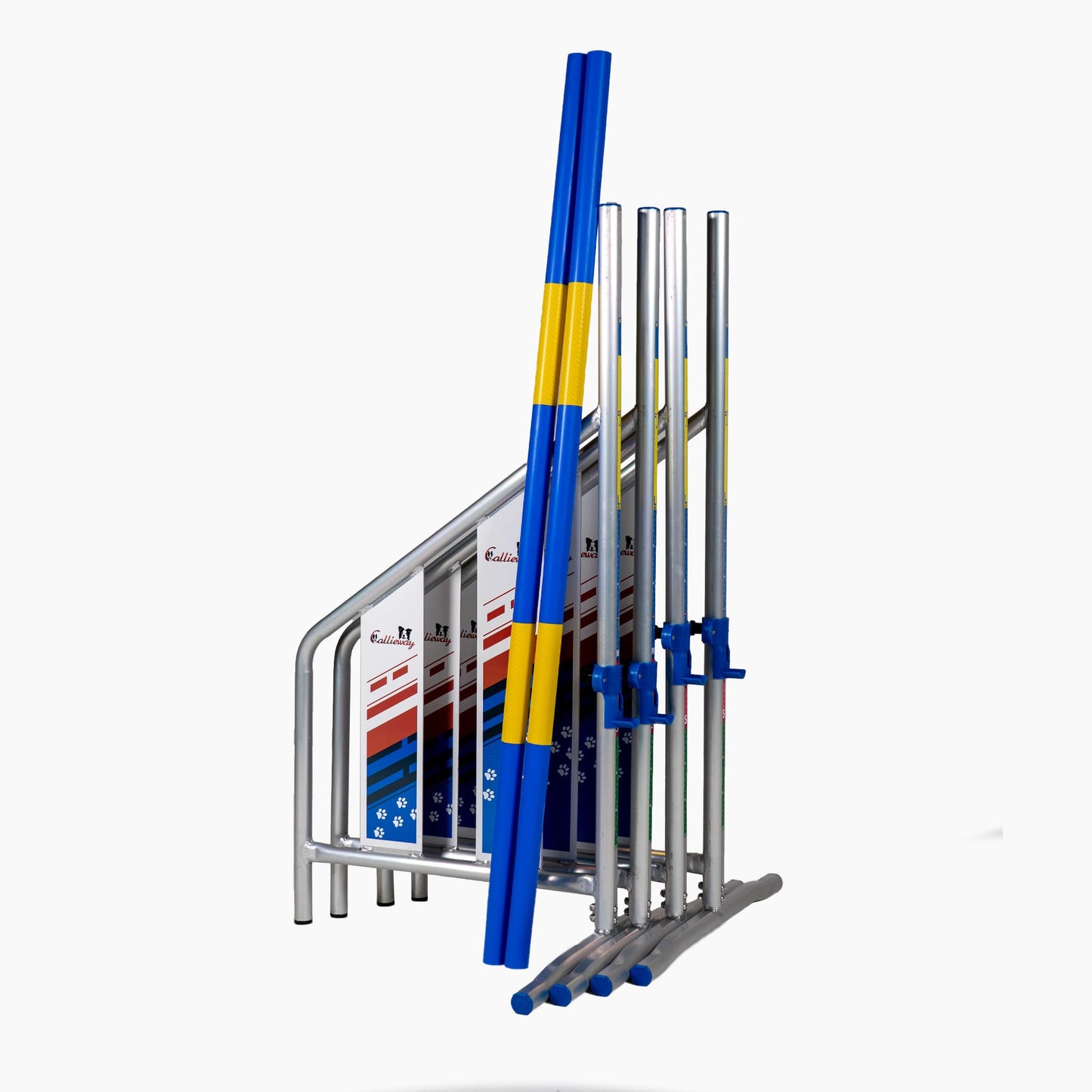 AGI JUMP Trophy – FCI-konforme Agility-Hürde aus Aluminium