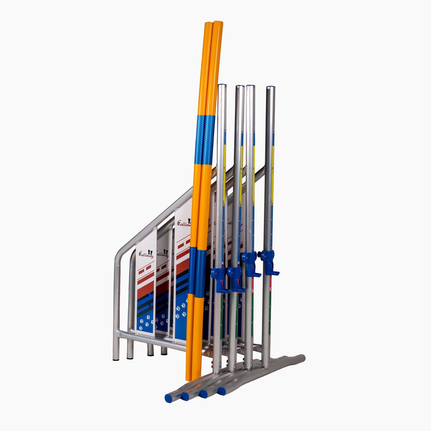 AGI JUMP Trophy – FCI-konforme Agility-Hürde aus Aluminium