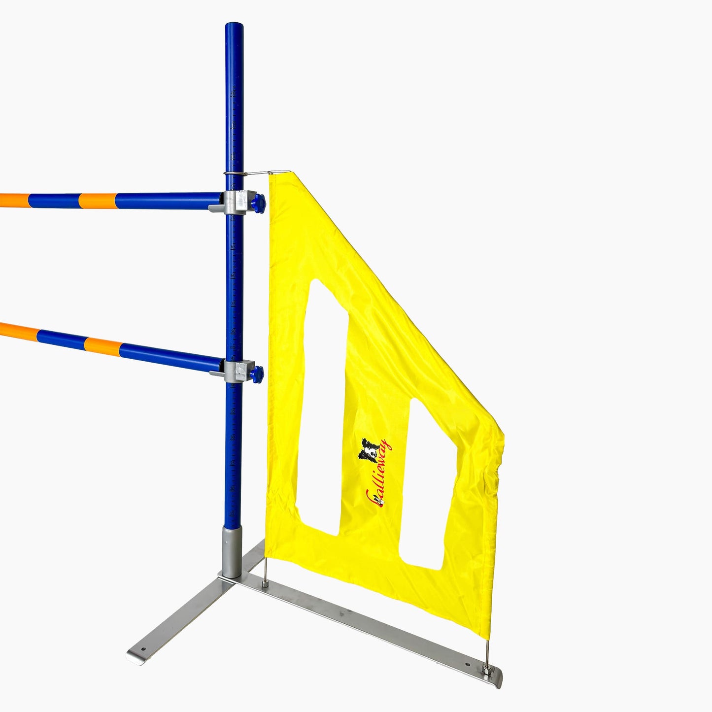 2Stk. Agility Hürden, Dog Agi Jump ProIII“ inkl. je 2 Wurfstangen (FCI konform) auch für Cavaletti Training*