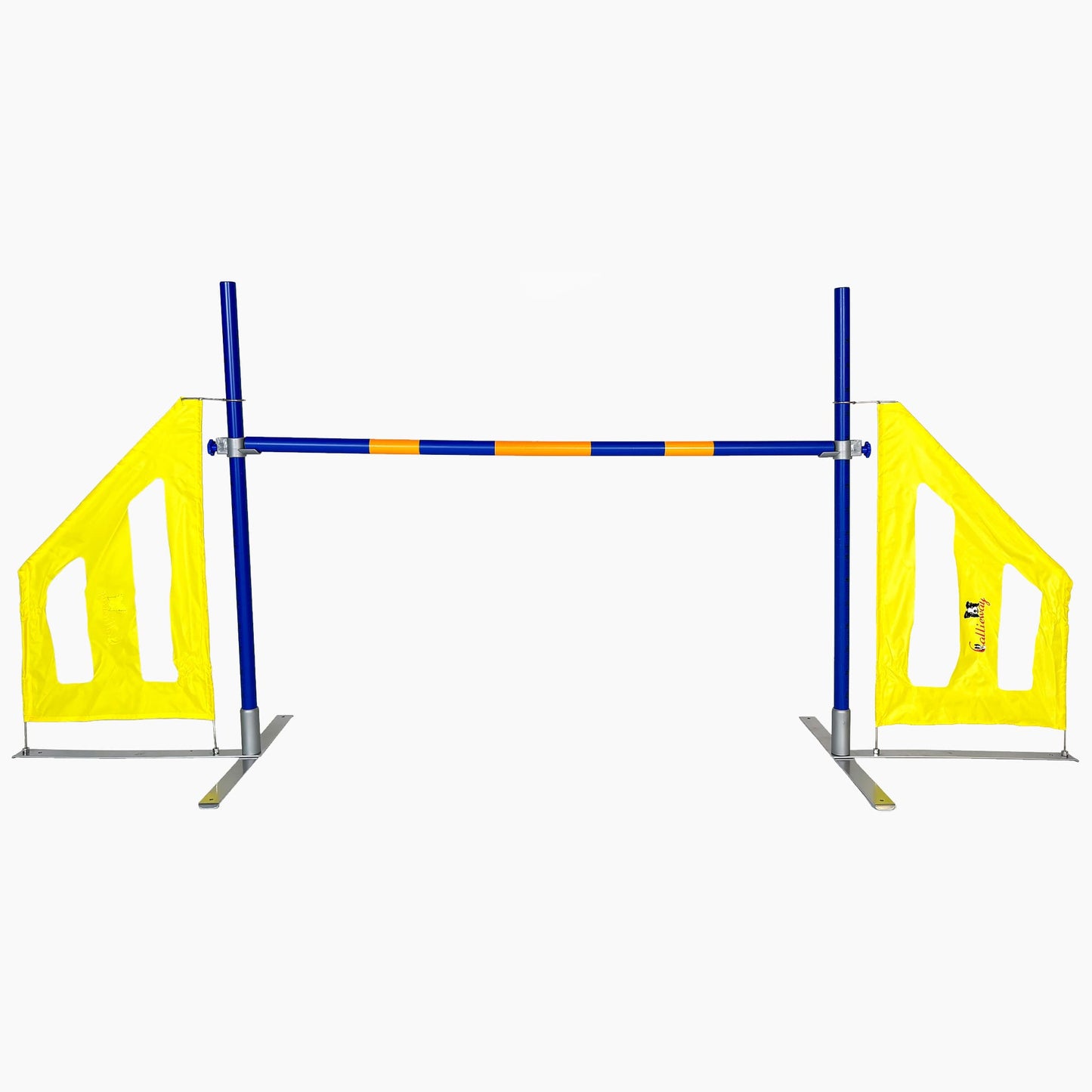 2Stk. Agility Hürden, Dog Agi Jump ProIII“ inkl. je 2 Wurfstangen (FCI konform) auch für Cavaletti Training*