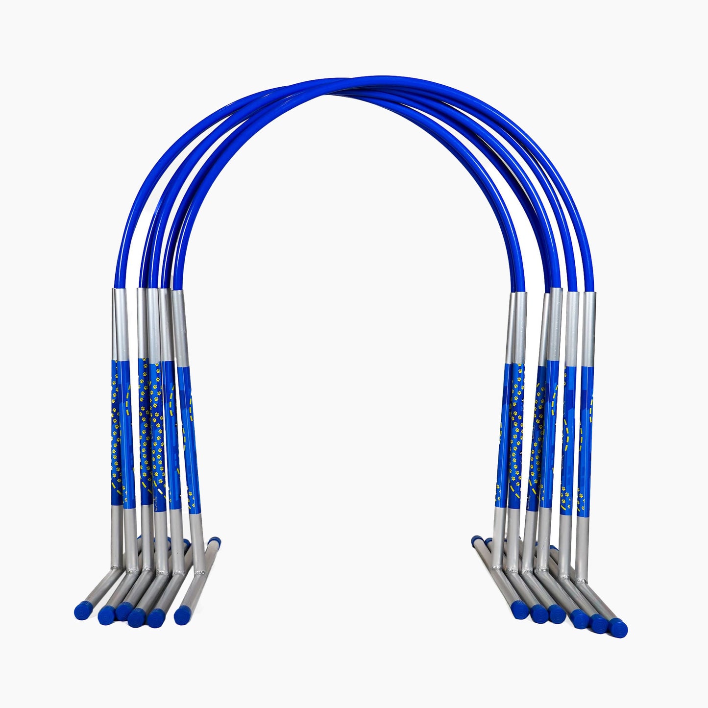 Profi Hoopers ALU Agility Hoops – Großpackung | NADAC-konform (ohne Mittelstrebe)