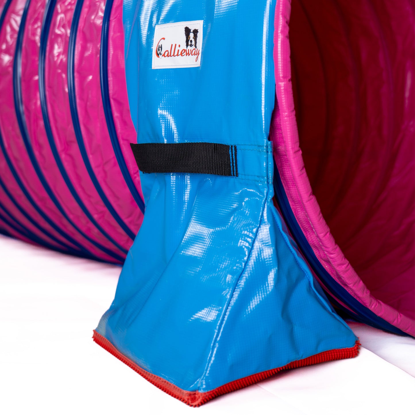 Agility Tunnelsack „PREMIUM“ mit Gumminoppen-Stoppermatte 80cmØ