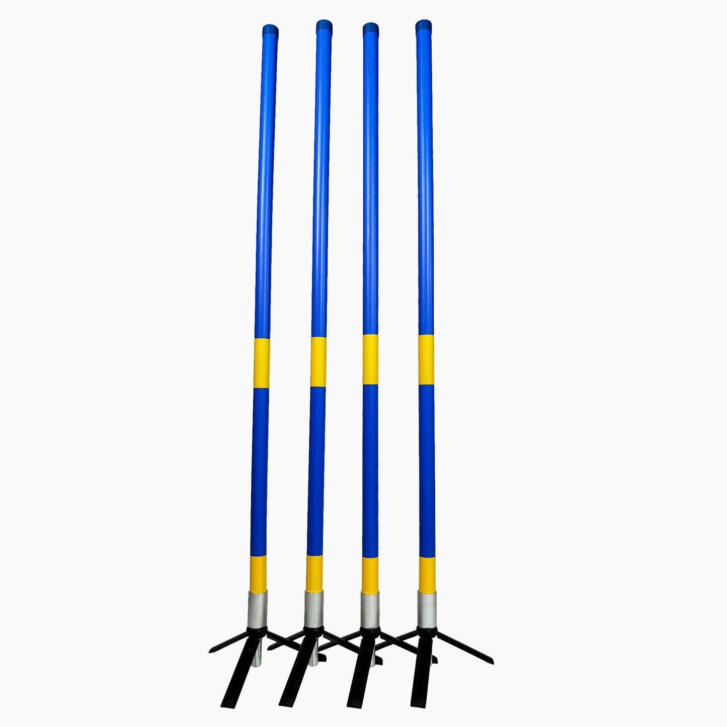 Agility Weitsprung Ecksteher Tripods | 4er Set (ohne Stangen)