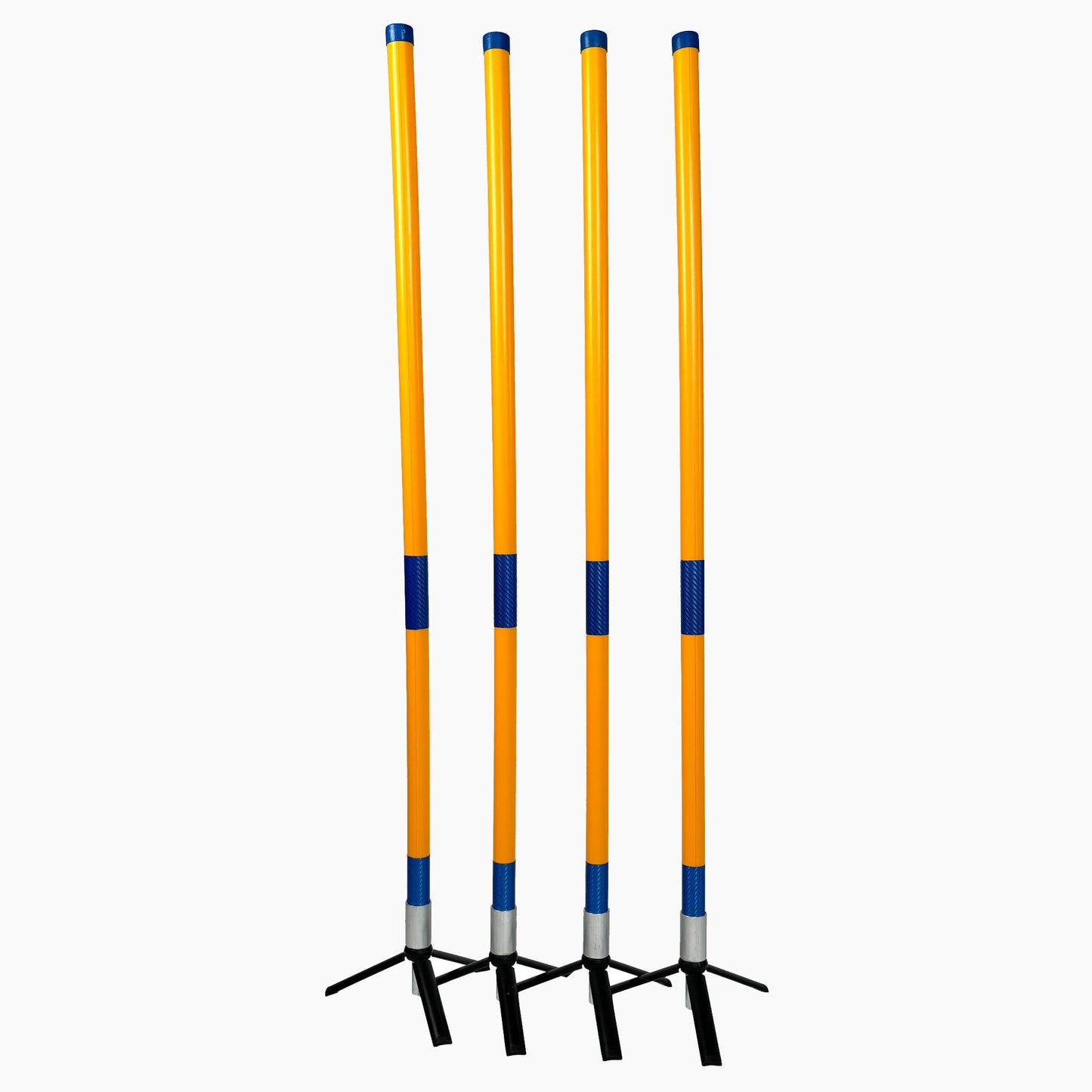 Agility Weitsprung Eckpfosten | 4er-Set, FCI-konform