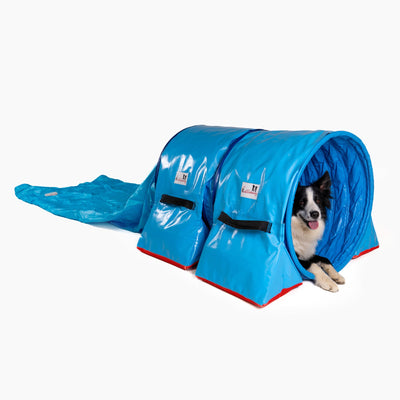 Dog Agility Sacktunnel „Fun&Slip“ – Perfekt für Agility- & Welpentraining