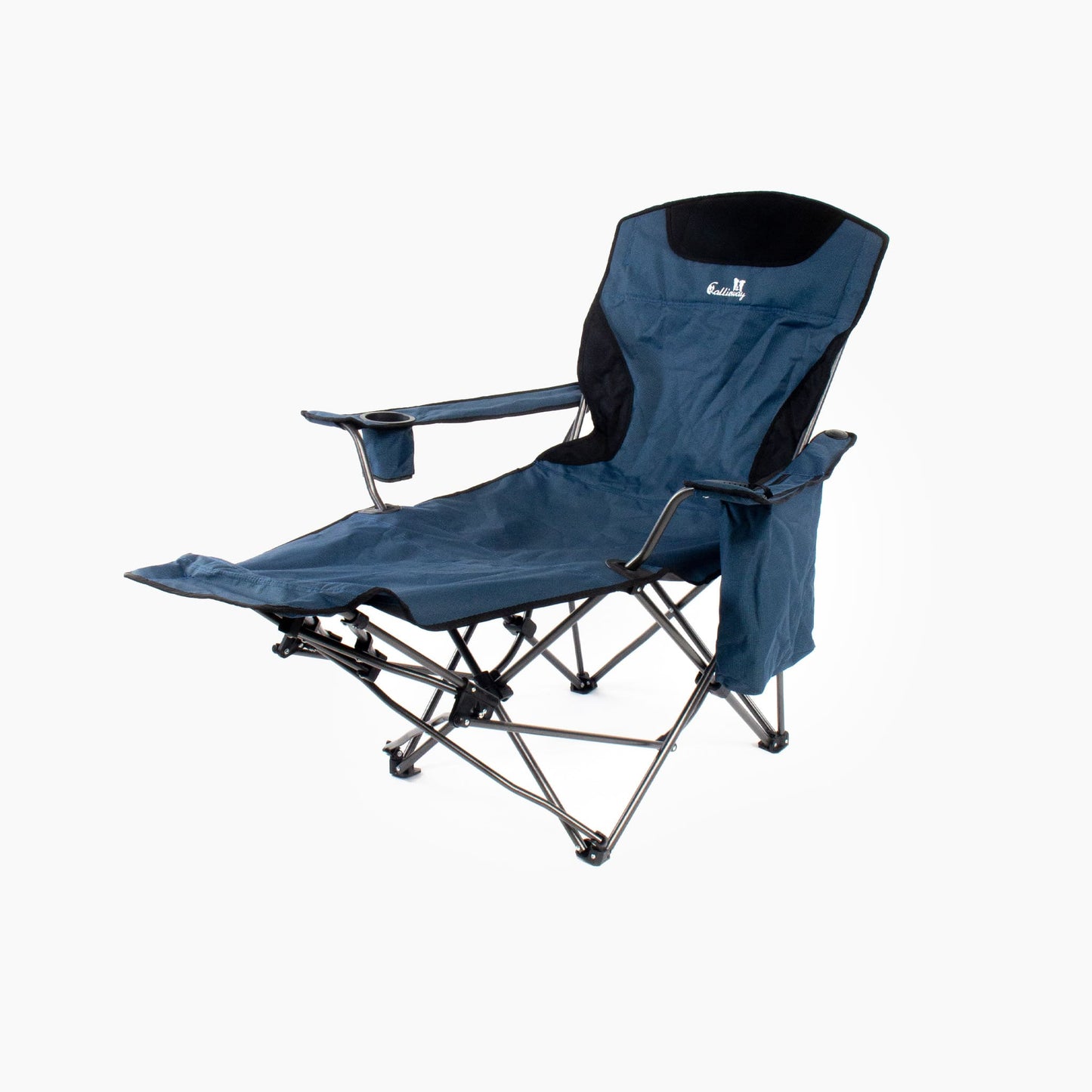 Callieway® „Bonnie Q“ – Faltbarer Campingstuhl & Relax-Liegesessel