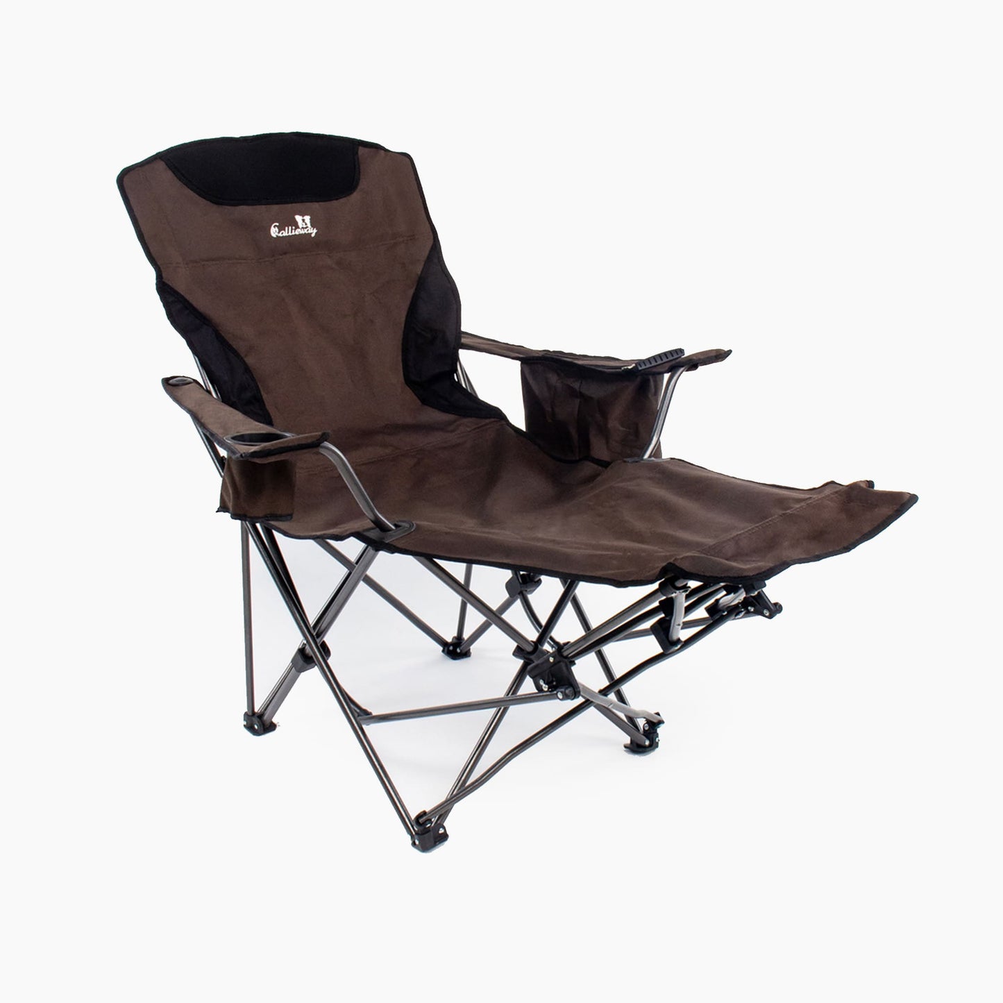 Callieway® „Bonnie Q“ – Faltbarer Campingstuhl & Relax-Liegesessel