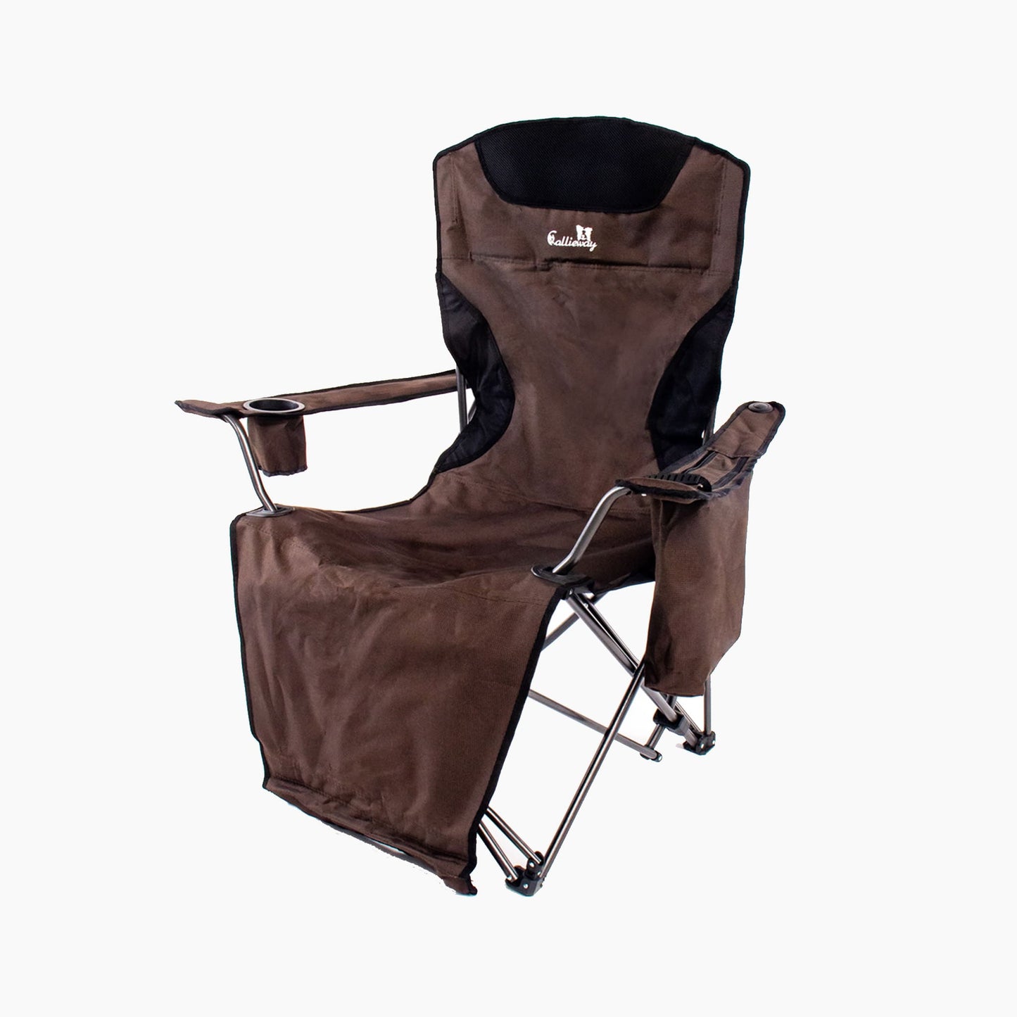 Callieway® „Bonnie Q“ – Faltbarer Campingstuhl & Relax-Liegesessel