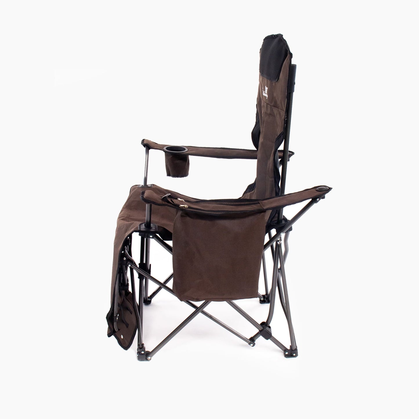 Callieway® „Bonnie Q“ – Faltbarer Campingstuhl & Relax-Liegesessel