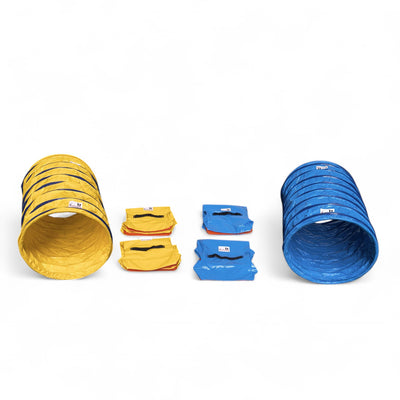 Lieferumfang Callieway Hoopers Tunnel 60 cm Set