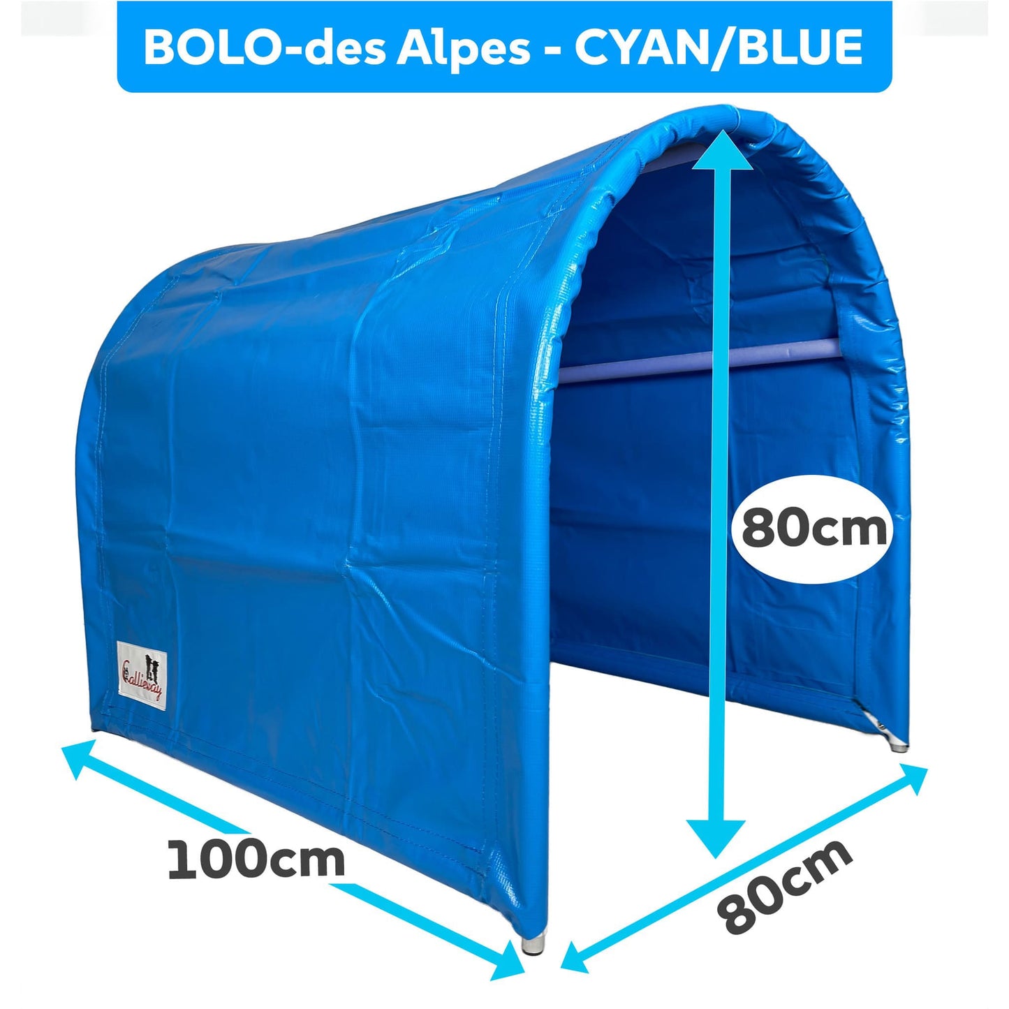 BOLO-des-Alpes Hoopers Tunnel – Doppelpack 2×1 m | Callieway®
