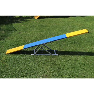 Agility Hundewippe „TEETER-TOTTER VARIO“ | 3-teilig, gummiert, FCI-konform