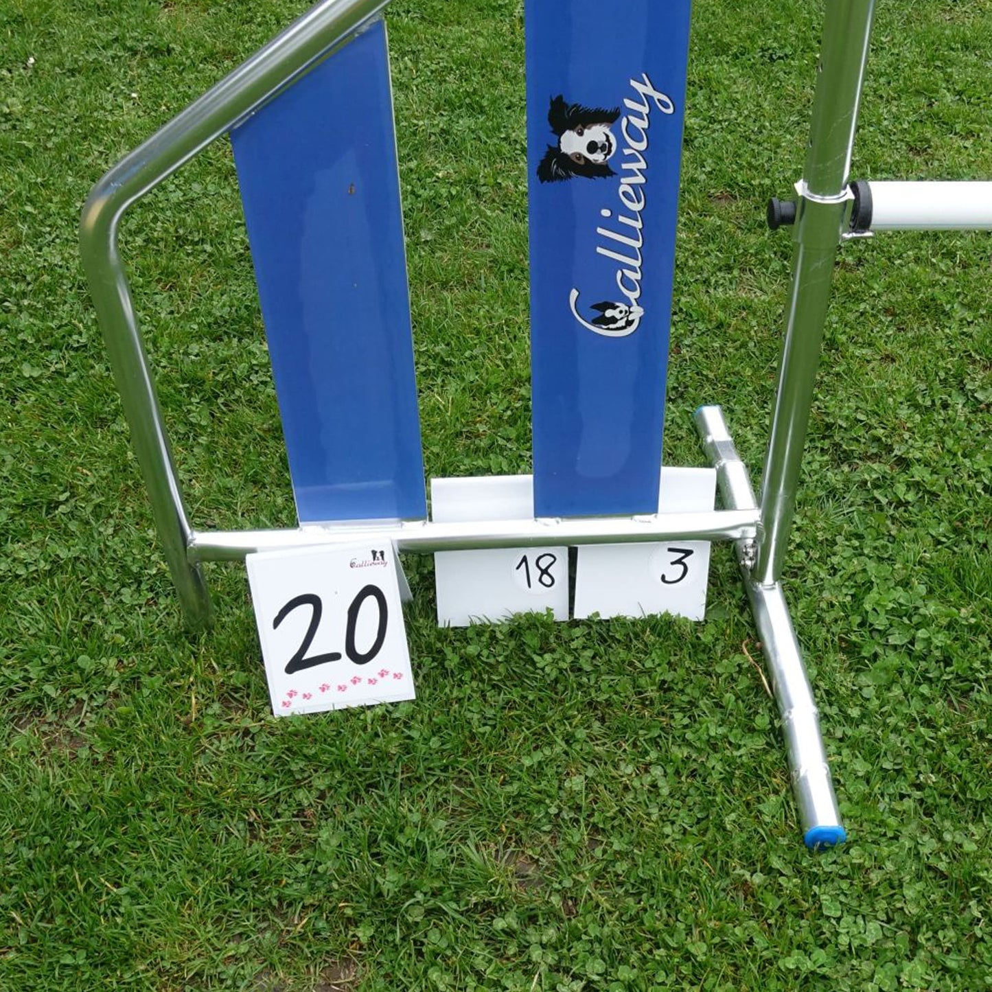 Agility Parcoursnummern / Rally Obedience Zahlen-Set (1-25)