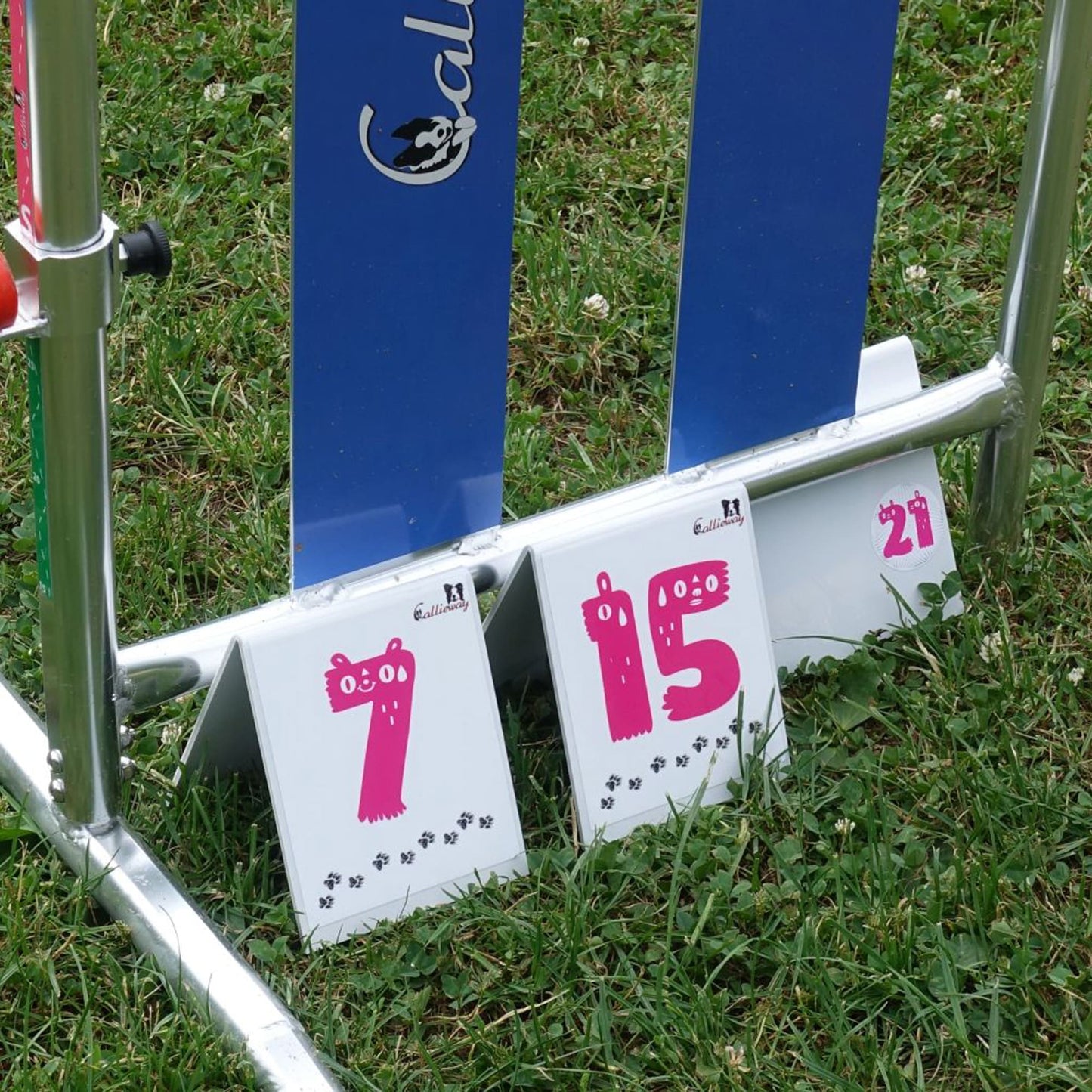 Agility Parcoursnummern / Rally Obedience Zahlen-Set (1-25)