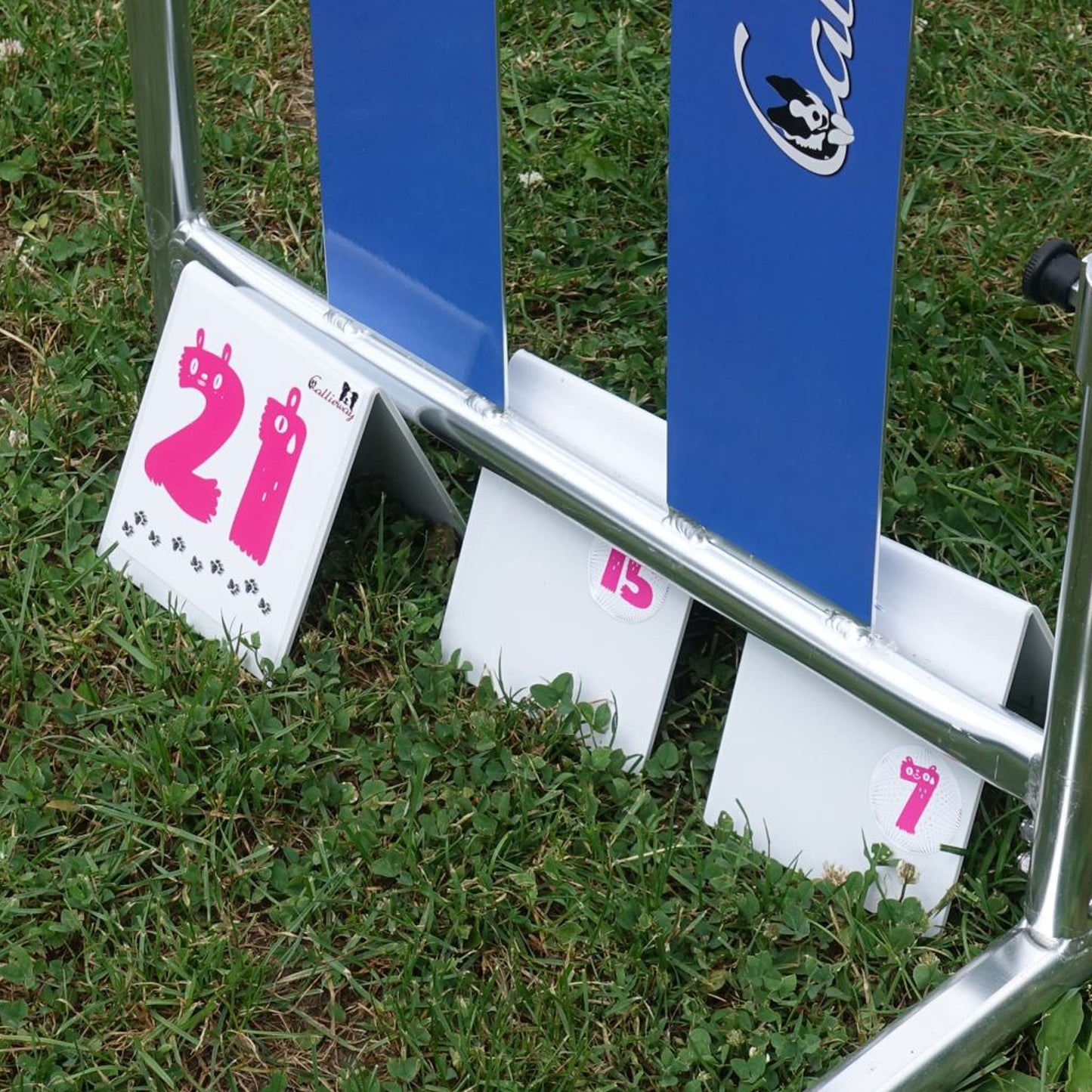 Agility Parcoursnummern / Rally Obedience Zahlen-Set (1-25)
