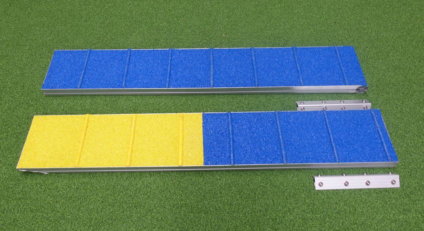 Profi ALU Zonenboard | 2-teilig, Running Contact Training