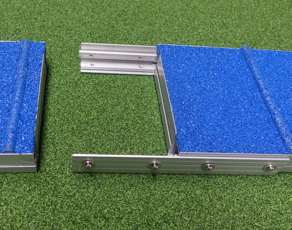 Profi ALU Zonenboard | 2-teilig, Running Contact Training