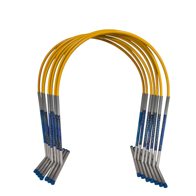 Profi Hoopers ALU Agility Hoops | für Turniere regelkonform (ohne Mittelstrebe)