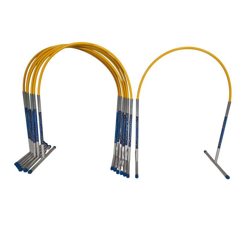 Profi Hoopers ALU Agility Hoops | für Turniere regelkonform (ohne Mittelstrebe)