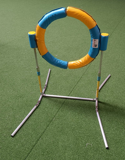 Callieway® „Bounce-O-Tyre Safetysoft 2024“ – Klappbarer Agility Reifen für sicheres Hundetraining