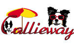 Callieway dog agility logo variation with clean modern styling summer