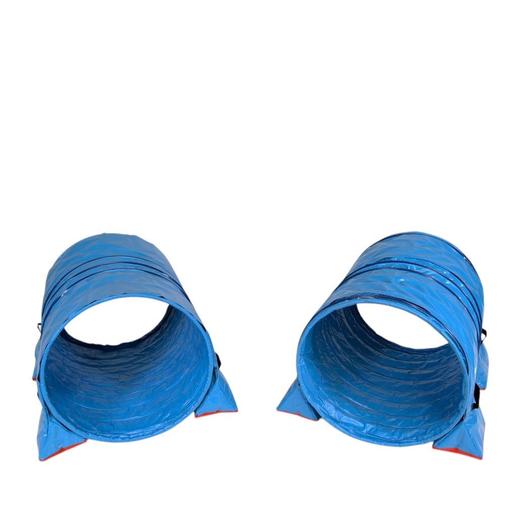Callieway® blue agility tunnel fabric and reinforced stitching – 80cm opening