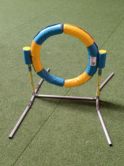 Callieway® „Bounce-O-Tyre Safetysoft 2024“ – Klappbarer Agility Reifen für sicheres Hundetraining