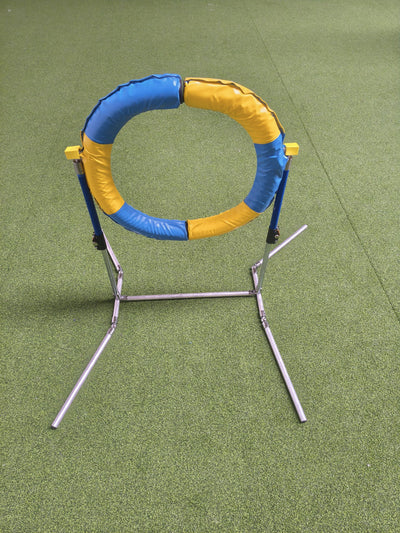 Callieway® „Bounce-O-Tyre Safetysoft II“ – Klappbarer Agility Reifen für sicheres Hundetraining