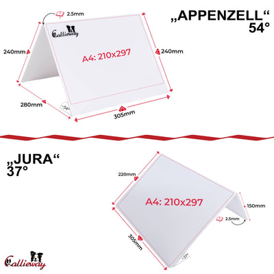 Rally Obedience Aufsteller – A4 Querformat, wetterfest | Callieway®