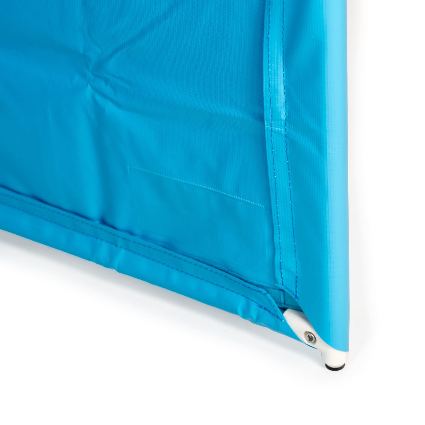 Callieway BOLO-des-Alpes cyan agility tunnel, side angle on white background