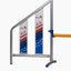 AGI JUMP Trophy – FCI-konforme Agility-Hürde aus Aluminium