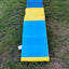 Callieway Agility Klingelmatte Trainingshilfe Blau Gelb für Hundetraining
