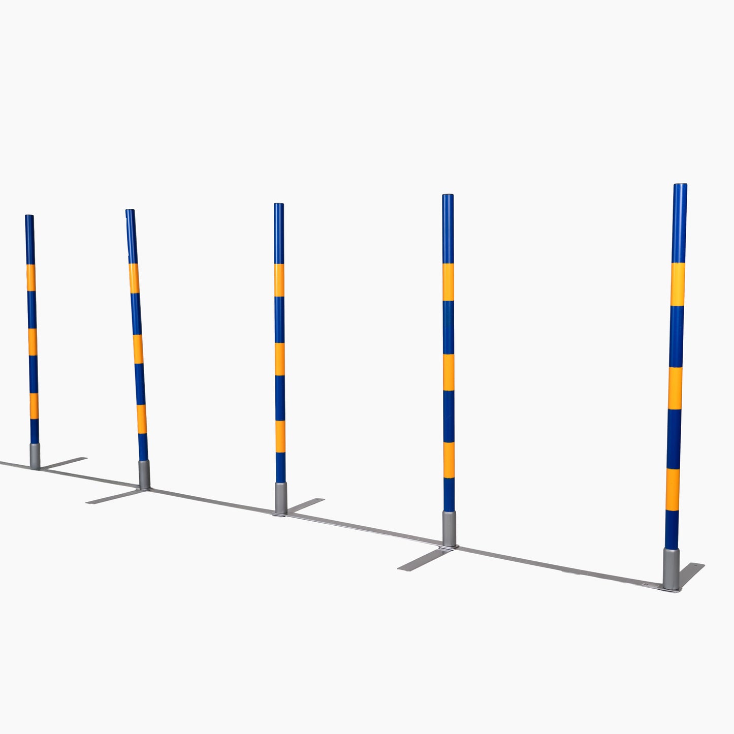 Callieway Agility Slalomstangen Set für Hundesport Training