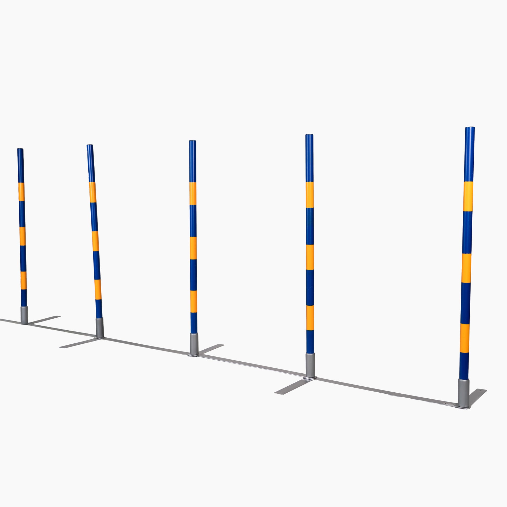 Callieway Agility Slalomstangen Set für Hundesport Training