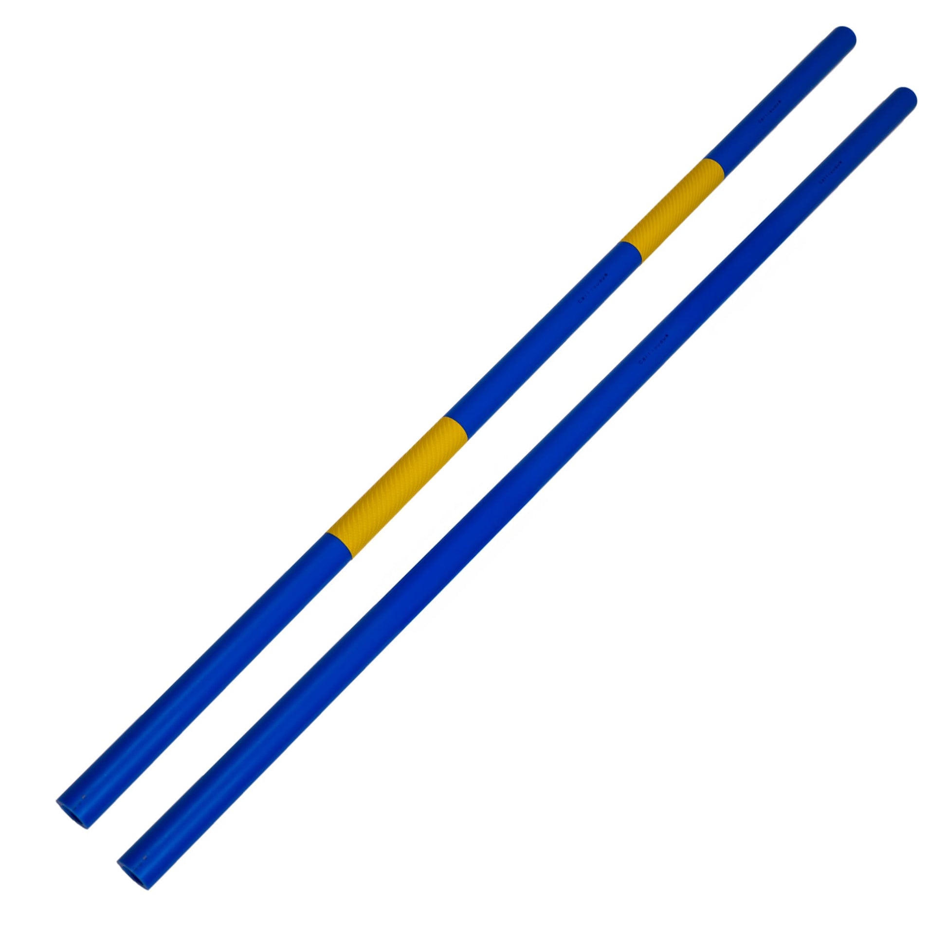 Callieway Agility Trainingsstangen blau gelb 120 cm