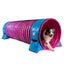 Callieway Agility Tunnel blau und pink verbunden