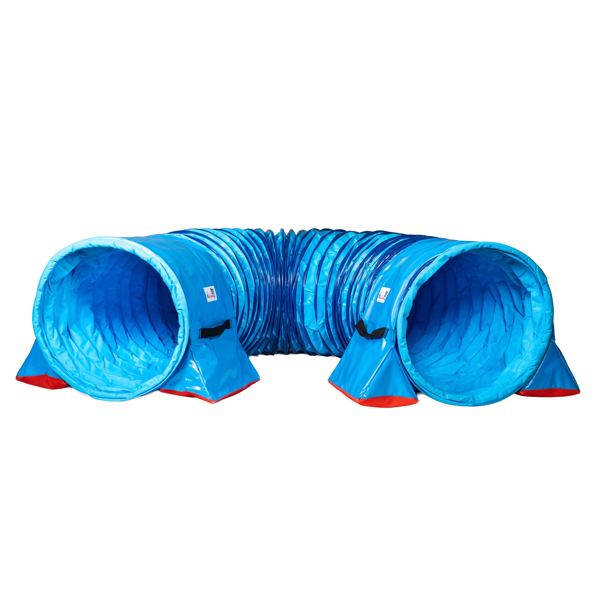 Tunnelbogen des Callieway Agility Tunnel Fullgrip blau