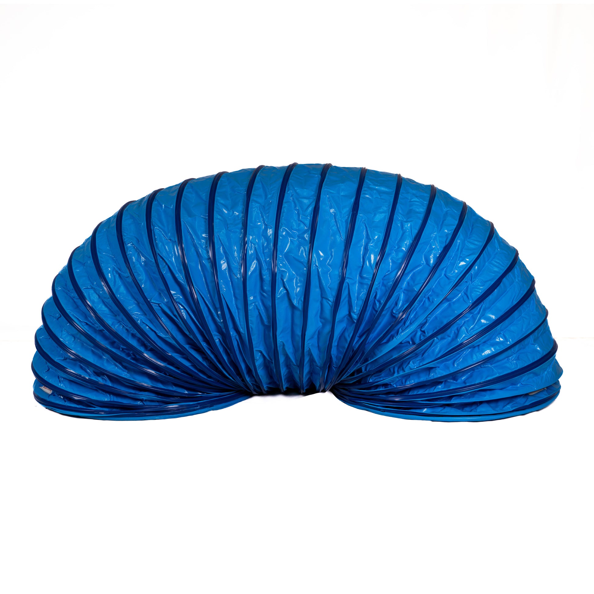 Gebogener Callieway Agility Hundetunnel Ø80 cm im Training