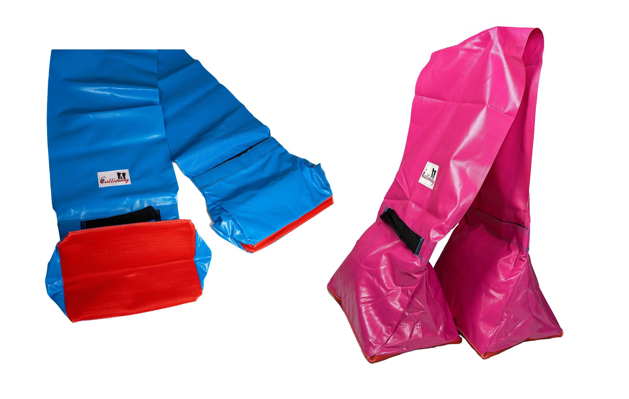 Callieway Agility Tunnel Sandsack Set pink und blau