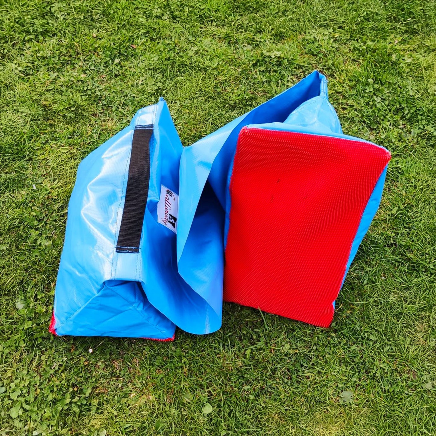Agility Tunnel Stützsandsack „PREMIUM“ Ø 60 cm mit Gumminoppen-Stoppermatte