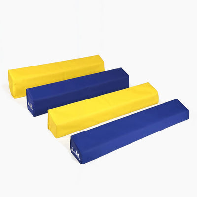Callieway Agility Weitsprung Set gelb blau ohne Ecksteher