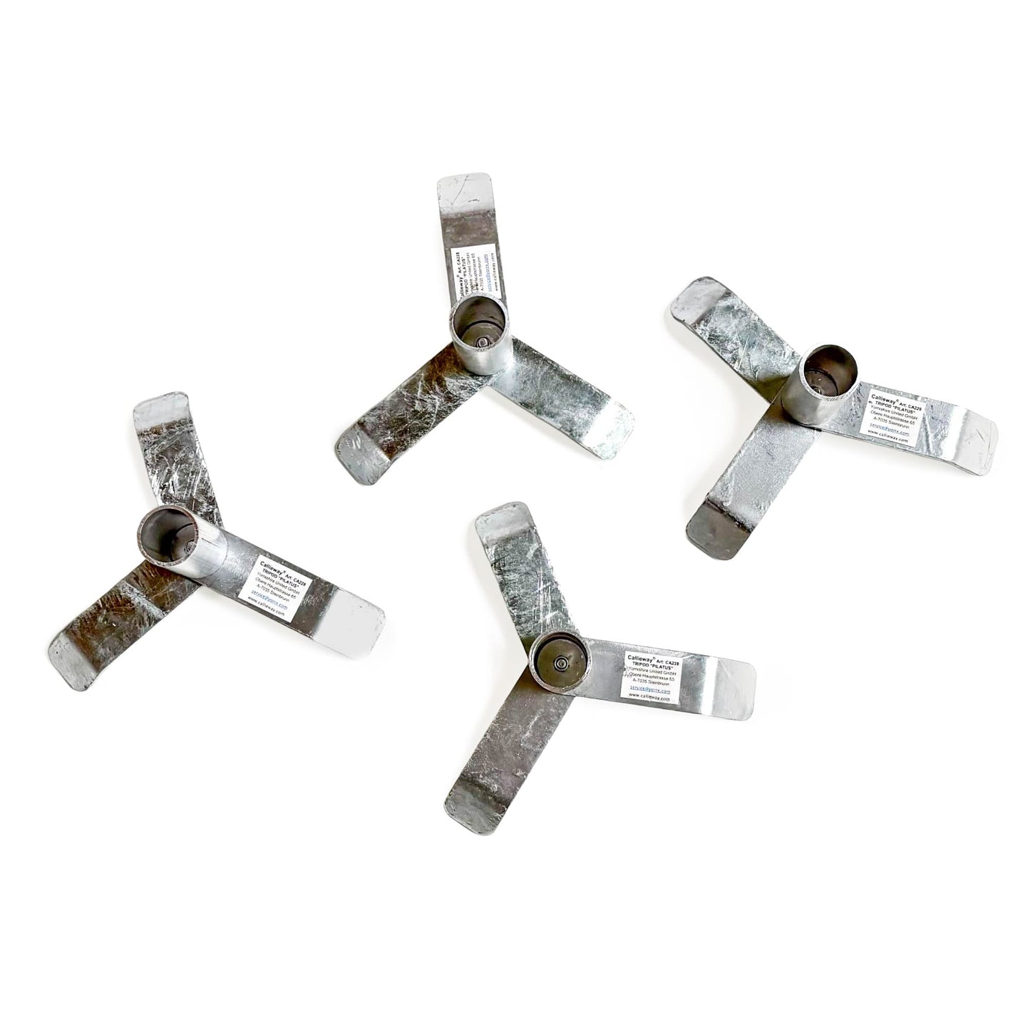 Agility Long Jump Corner Posts incl. Tripods | Set of 4, FCI-compliant