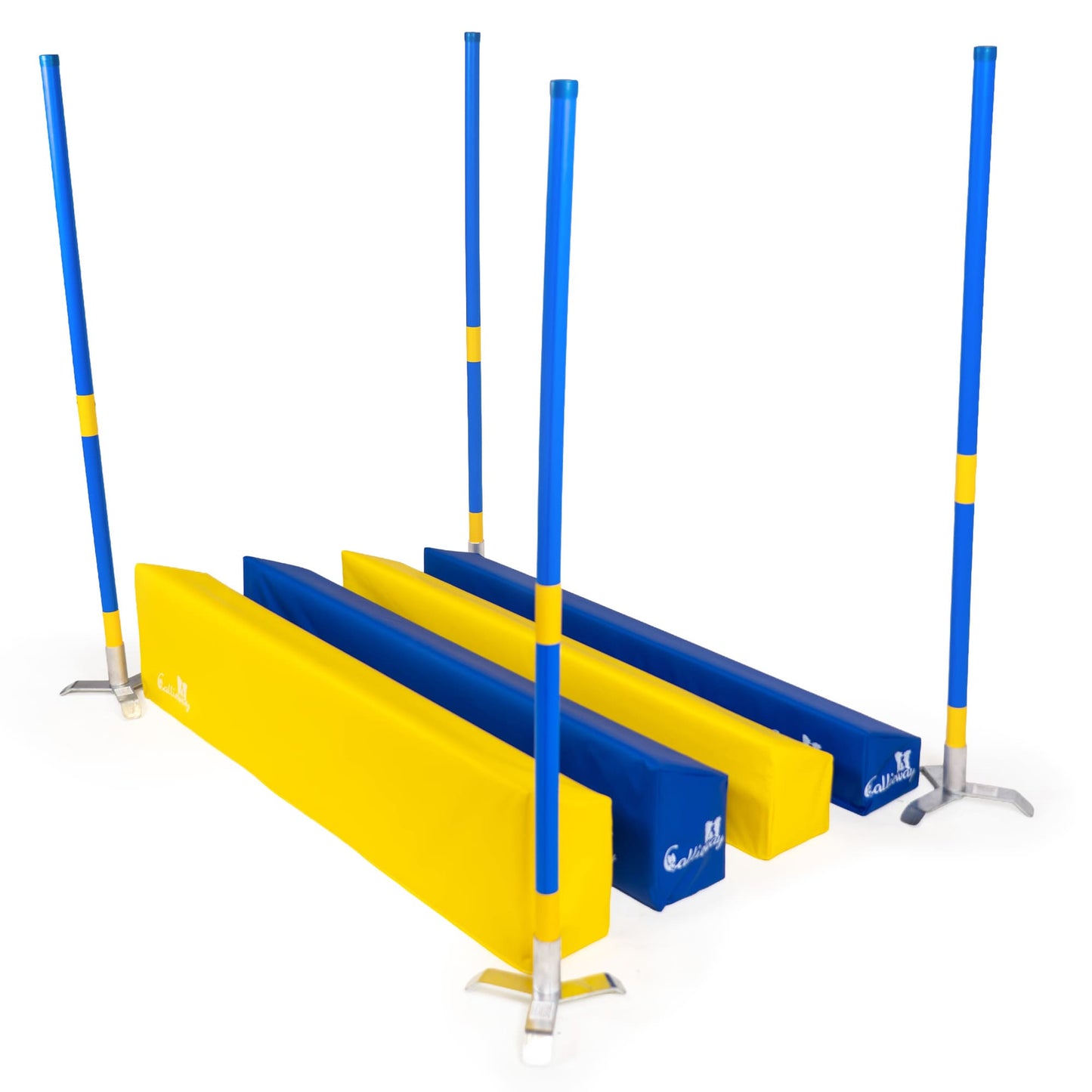 Agility SOFT-Weitsprung „SOSPIRI“ | FCI-konform, (optional inkl. 4x Eckpfosten + Stangen) & Tasche
