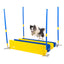 Agility SOFT-Weitsprung „SOSPIRI“ | FCI-konform, (optional inkl. 4x Eckpfosten + Stangen) & Tasche