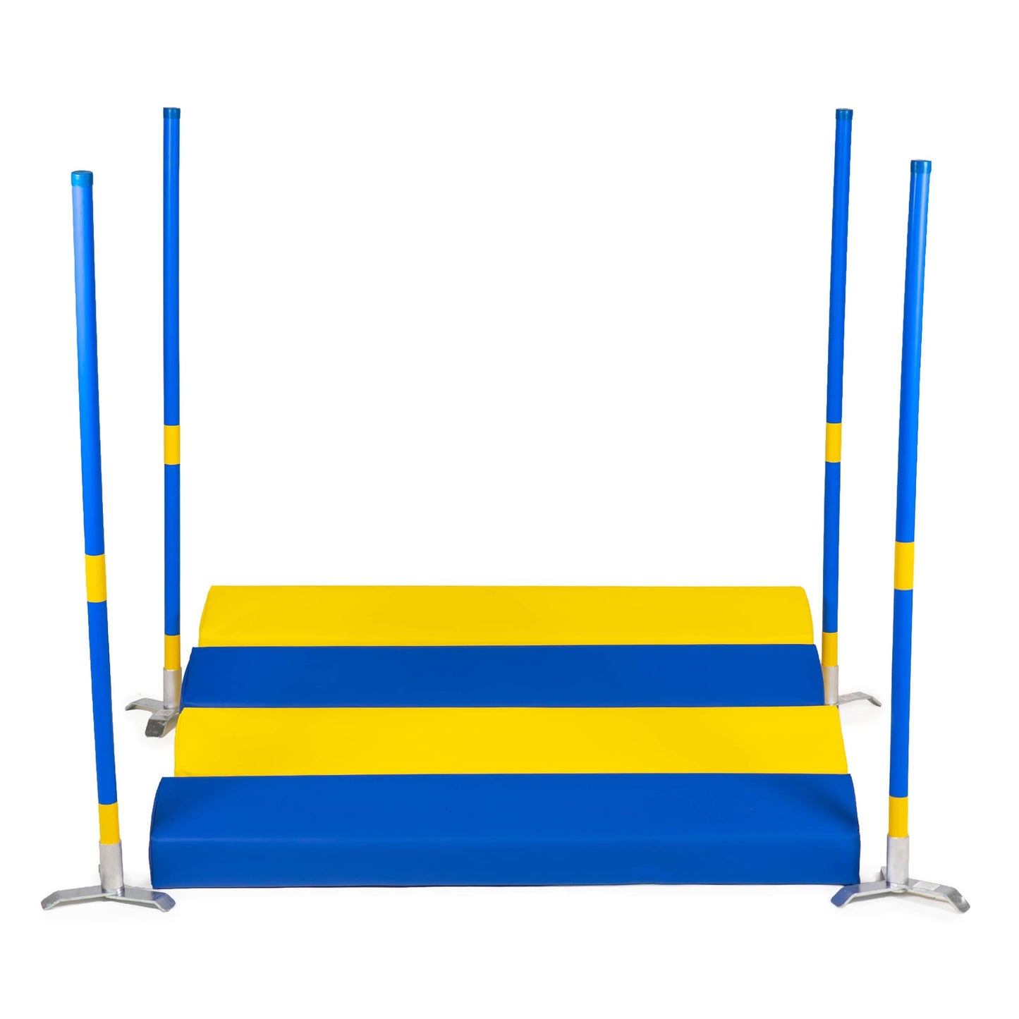 Agility SOFT-Weitsprung „SOSPIRI“ | FCI-konform, (optional inkl. 4x Eckpfosten + Stangen) & Tasche
