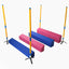 Agility SOFT-Weitsprung „SOSPIRI“ | FCI-konform, inkl. 4x Eckpfosten + Stangen & Tasche