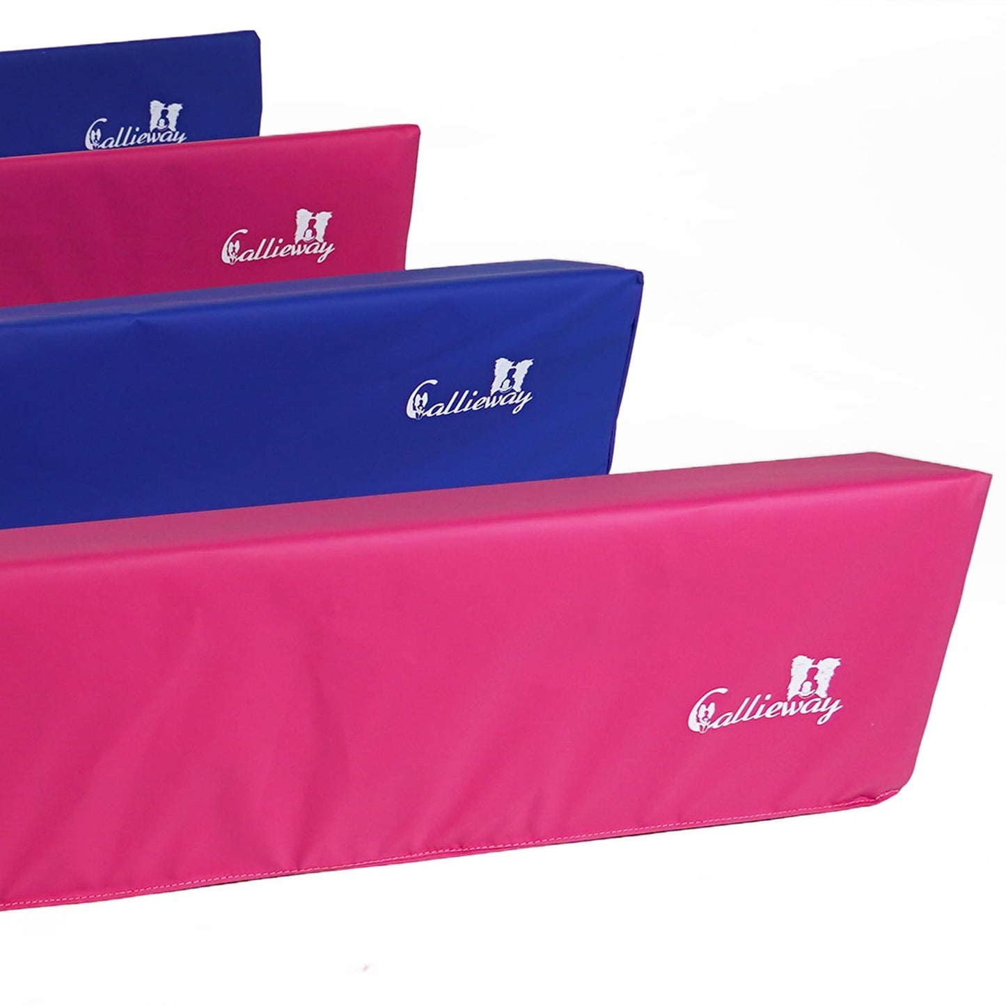 Agility SOFT-Weitsprung „SOSPIRI“ | FCI-konform, inkl. 4x Eckpfosten + Stangen & Tasche